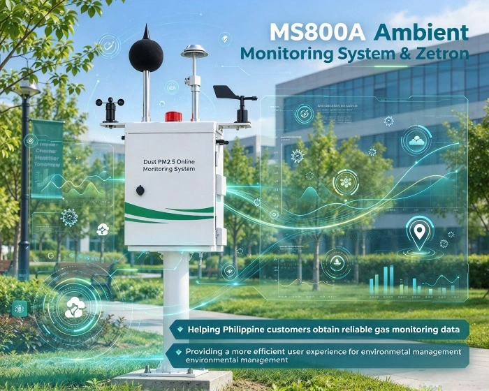 ​ระบบตรวจสอบคุณภาพอากาศ Zetron MS800A ใช้งานในฟิลิปปินส์ การติดตั้งและการฝึกอบรมเสร็จสมบูรณ์