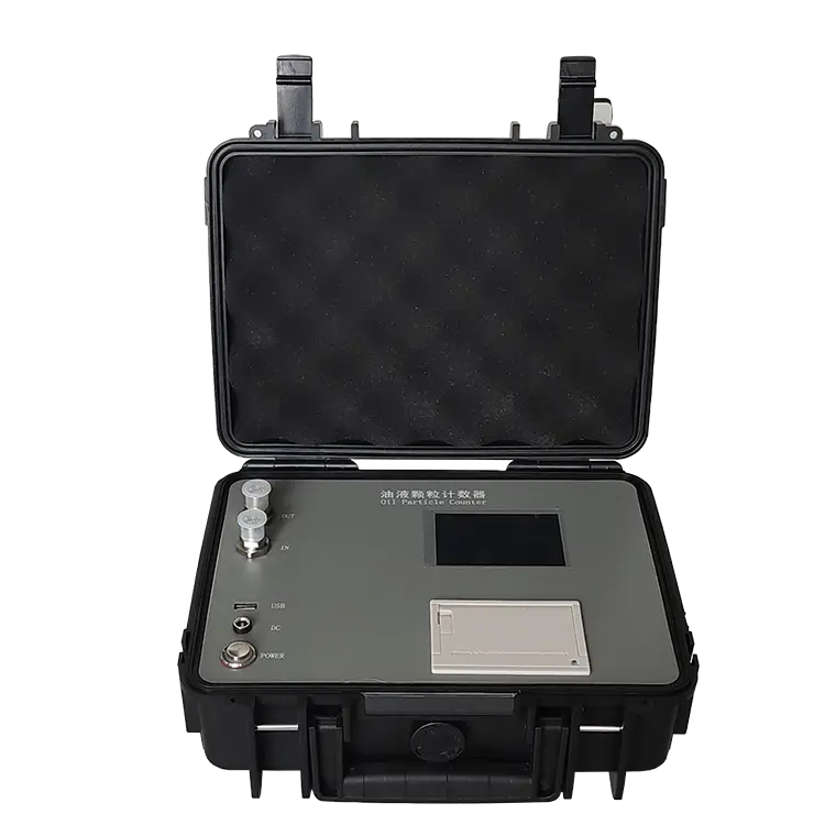 เครื่องตรวจสอบความสะอาดน้ำมันแบบเคลื่อนที่