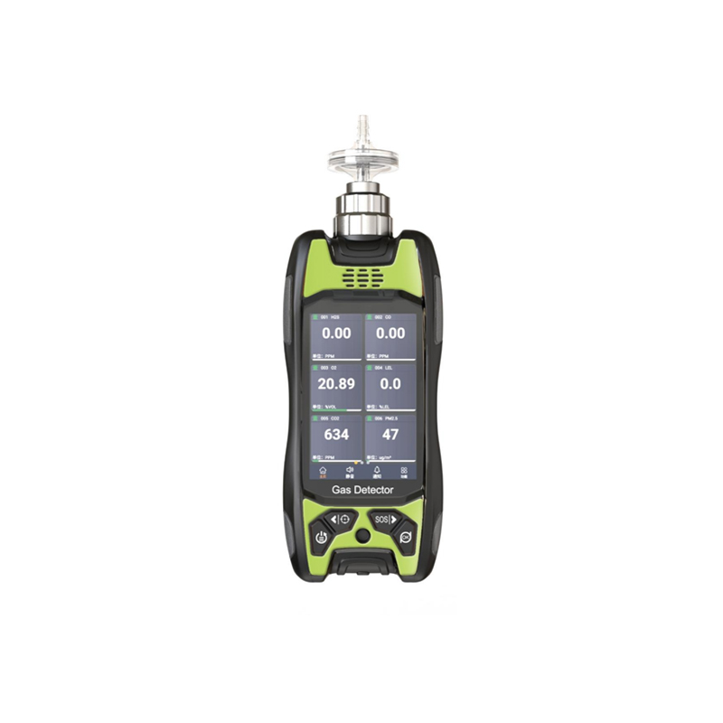 MS600S เครื่องตรวจวัดก๊าซแบบพกพา 6-in-1